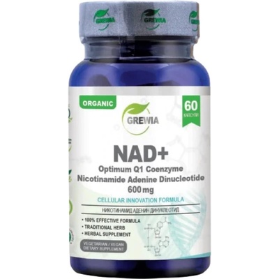 Grewia NAD+ Optimum Q1 Nicotinamide Riboside Chloride 600 mg [60 капсули]
