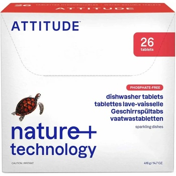 Attitude tablety do umývačky bez fosfátov 26 dávok