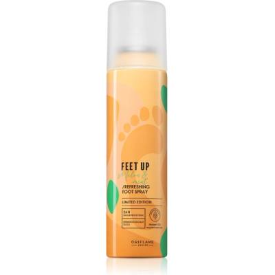Oriflame Feet Up Melon & Mint освежаващ спрей за крака 150ml