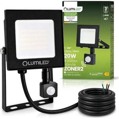 Lumiled ZONER2 20W 2000lm 4000K senzor pohybu