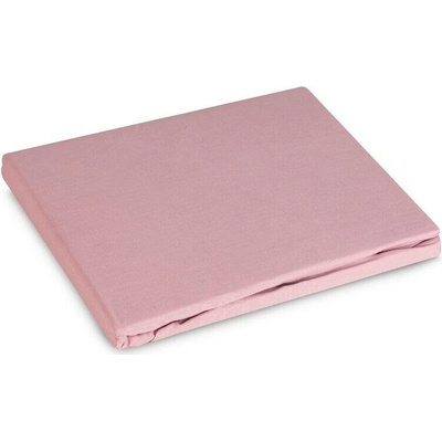 Takoy Prostěradlo s gumou z bavlny barva pudrově růžové 105 g/m2 BASIC-HF-420743 160x200x30
