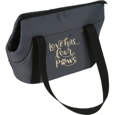 Ó lala Pets Taška pro psa Economy šedá 40 x 30 x 25 cm