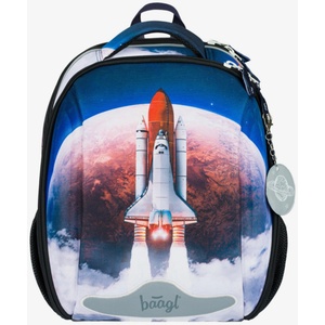BAAGL Синя ученическа чанта Baagl Shelly Space Shuttle BAAGL | Sin | Момчешки | ЕДИН РАЗМЕР