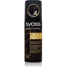 Syoss Root Retoucher tónovací barva na odrosty ve spreji Black 120 ml