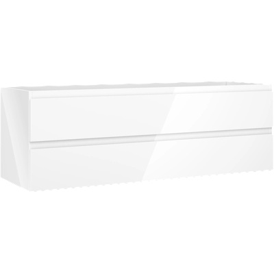 Mexen Orio шкаф за баня под мивка 140 см, 2 чекмеджета, бял гланц - 91A10-14047-2-BFF00 (91A10-14047-2-BFF00)