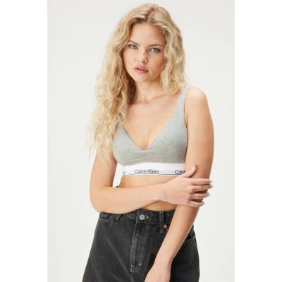 Calvin Klein Icon Cotton Modal push-Up sivá