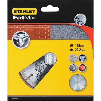 Stanley Diamantový kotouč segmentový 125 x 22,2 mm STA38107