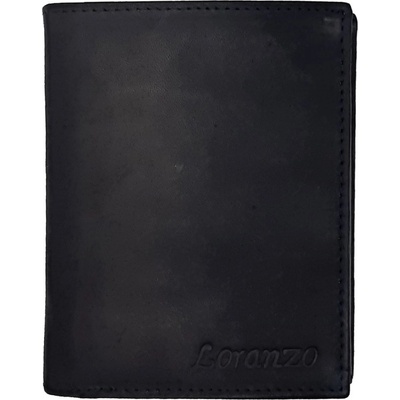 Loranzo pánska kožená peňaženka čierna
