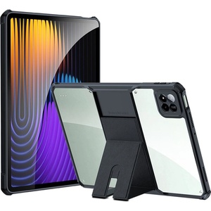 Xiaomi XUNDD калъф за Xiaomi Poco Pad X1/7/7 Pro - TPU+PC, подставка, Airbag, протектор, черен
