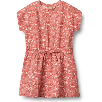 WHEAT Детска рокля WHEAT Kid's Jersey Dress Maribel Dress - Coral Flowers - размер 116 (EU) (701-3591-0114)