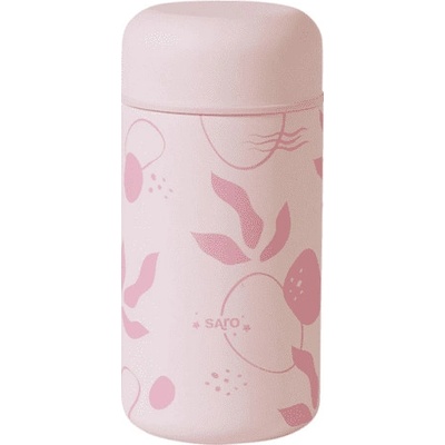 Saro Baby Nerezová termoska na jedlo 500 ml Pink