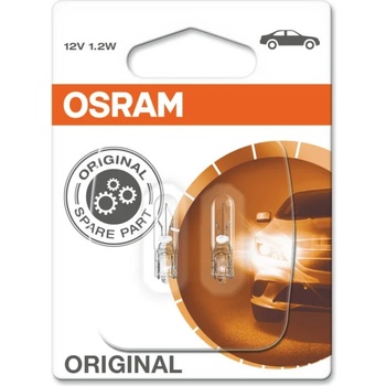 OSRAM ORIGINAL W1.2W 12V 10x (2721)