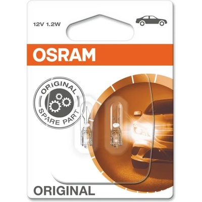 OSRAM ORIGINAL W1.2W 12V 10x (2721)