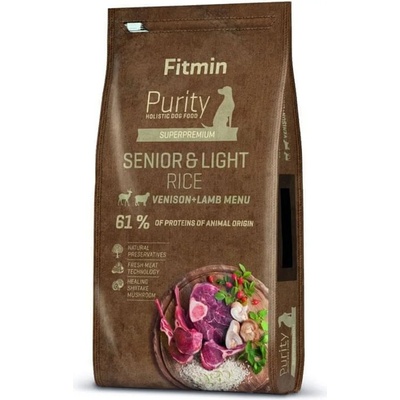 Fitmin Purity Senior & Light Rice & Lamb & Vension 2 kg