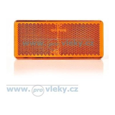 WAS Odrazka UP 96x42mm oranžová samolepící | Zboží Auto