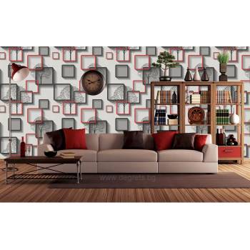 Image 1 of Тапет хартиен Нелми 3d сив