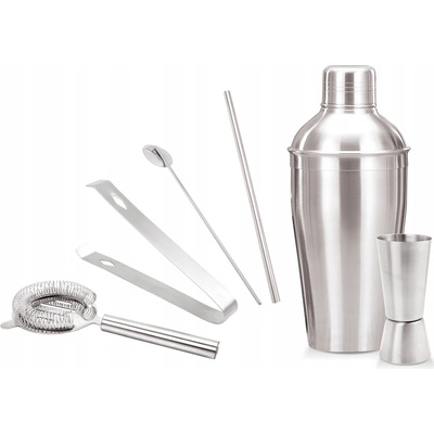 KINGHoff Barmanská sada, šejkr na koktejly 550 ml, 6 prvků, Kh-1392