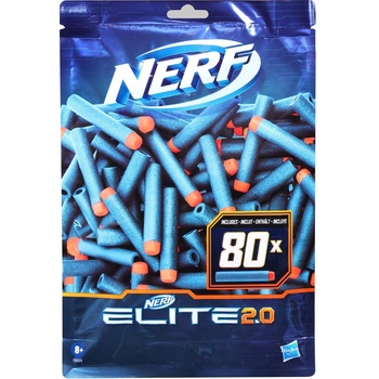 Hasbro Комплект стрели Nerf - Elite 2.0, 80 броя (F0039)