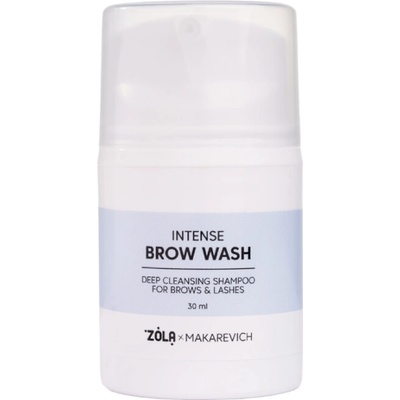 ZOLA x Makarevich Intense Brow Wash hloubkově čisticí šampon na řasy a obočí 30 ml