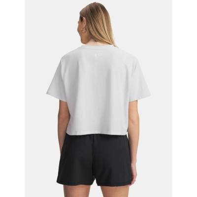 Under Armour Dámske tričko UA Rival Boxy Tee Solid Šedá