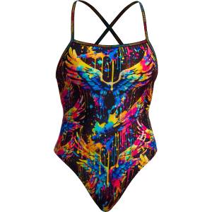 Funkita Дамски бански костюм Funkita Women's Strapped In One Piece Swimsuit - Killer Cupid - размер 36 (EU) (150-5661-0913)