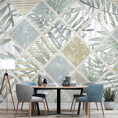 Art Gift Decor Фототапет Тропически ромбове