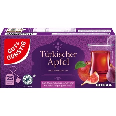 G&G turecký jablečný čaj 25 sáčků 68,75 g