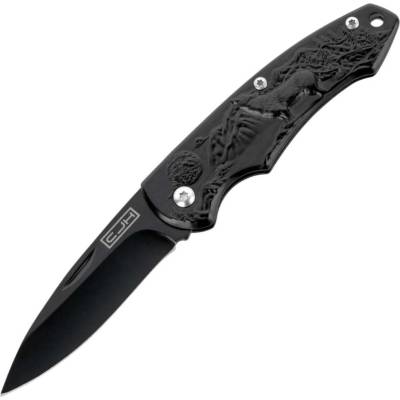 Herbertz CJH pocket knife, Wolf, black