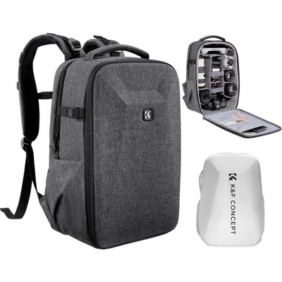 K&F Concept Škrupina 22L KF13.134V4 sivý
