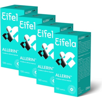 Eifela ALLERIN 4x 120 kapsúl