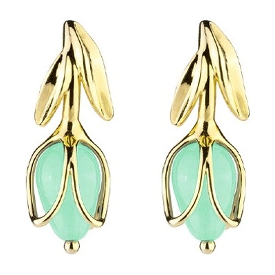 Rebecca Дамски обеци с нефрит Rebecca BTUOOS06 (BTUOOS06)