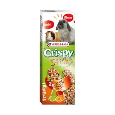 Versele-Laga Sticks Rabbits-Guinea Pigs Fruit - Стик , лакомство за зайци и морски свинчета с плодове, 110 гр