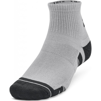 Under Armour ponožky Performance Tech 3pk Qtr mod gray