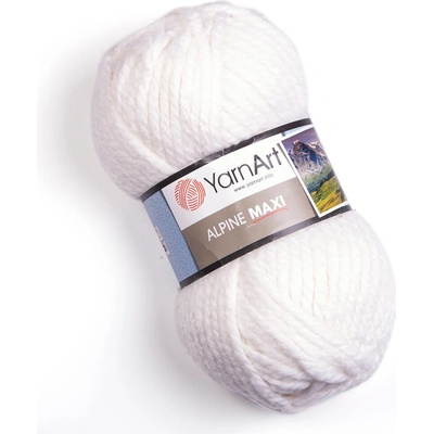 YarnArt Alpine Maxi Alpine Maxi: Alpine Maxi 676 bílá