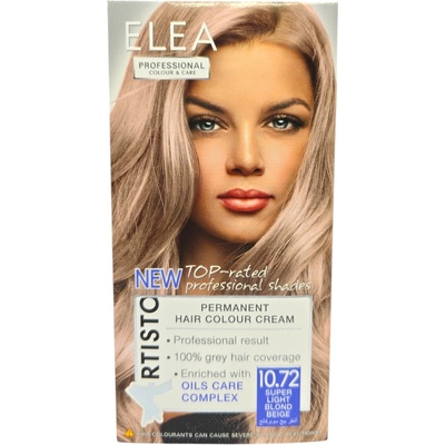 ELEA Professional боя за коса, Professional, Colour & Care, Номер 10.72, Super Light