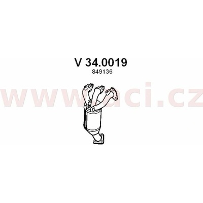 Katalyzátor ACI V 34.0019