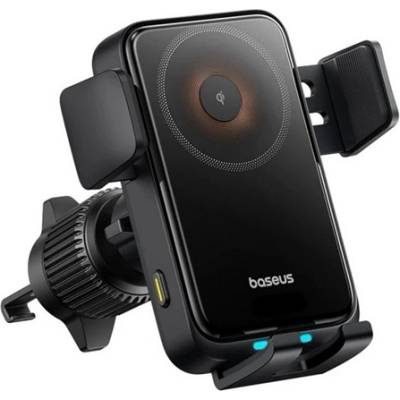 Baseus wisdom pro държач за кола за вентилационната решетка, размер 4, 7-7, 2", ЧЕРЕН c40381501123-00 (c40381501123-00)