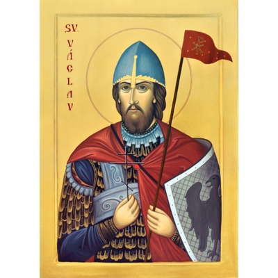 Sv. Václav (ikona 378) Rozměry cm: C - 16x20cm