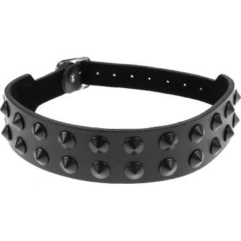 Image 1 of Black & metal чокър Cones 2 - BWZ-451