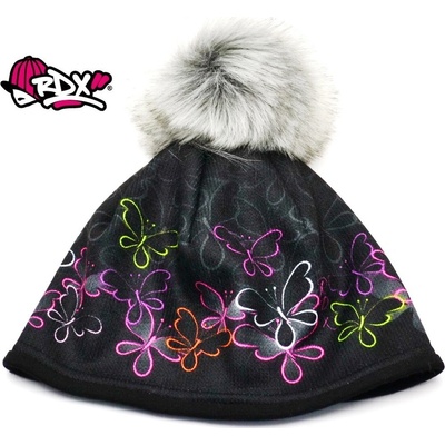 RDX čepice zimní RDX 3864 motyli MIX