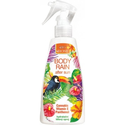 Bione Cosmetics Panthenol + zelený čaj sprej po opalování 260 ml