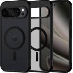 Tech-Protect Твърд кейс с MagSafe пръстен за Google Pixel 10 Pro XL от Tech-Protect MagMat - Matte Black (5906302330317)