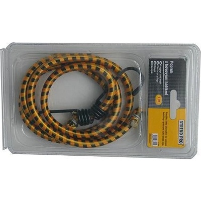 Strend Pro Guma upínacia LB340, 8 mm, 100 cm, s oceľovými háčikmi