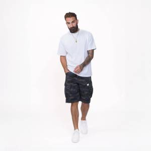 Firetrap Мъжки къси панталони Firetrap BTK Shorts Mens - Navy Camo