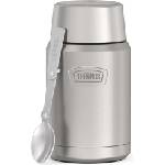 Thermos Icon Термос за храна със сгъваема лъжица, 710 мл, сребрист, 2 ел (173092)