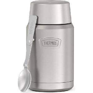 Thermos Icon Термос за храна със сгъваема лъжица, 710 мл, сребрист, 2 ел (173092)