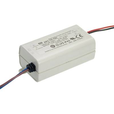 LED zdroj konstantního proudu 700 mA, 16,8 W, Mean Well APC-16-700
