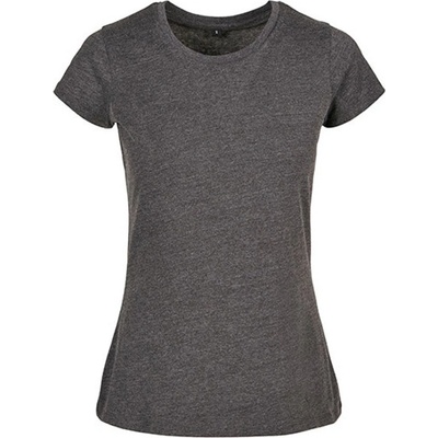 Build Your Brand Dámske tričko BB012 Charcoal