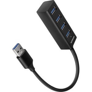 AXAGON USB хъб AXAGON HUE-M1AL, 4x USB 3.2 Gen 1, металичен, 1.2m кабел - HUE-M1AL (HUE-M1AL)