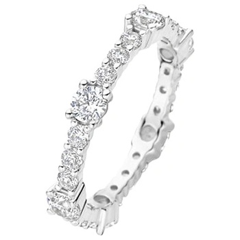 Ti Sento Дамски сребърен пръстен Ti Sento 12428ZI (12428ZI)